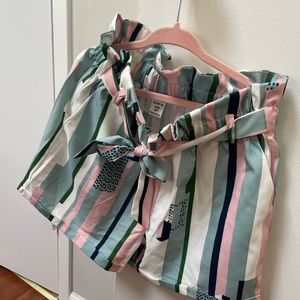 Shein multicolored shorts in girl size 10